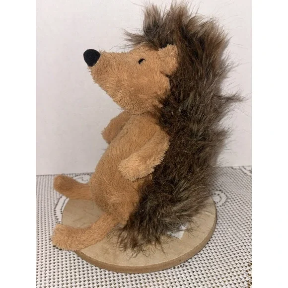 Jellycat London Spike Hedgehog Brown Plush Soft Toy Stuffed Animal 12" Retired - Picture 3 of 10
